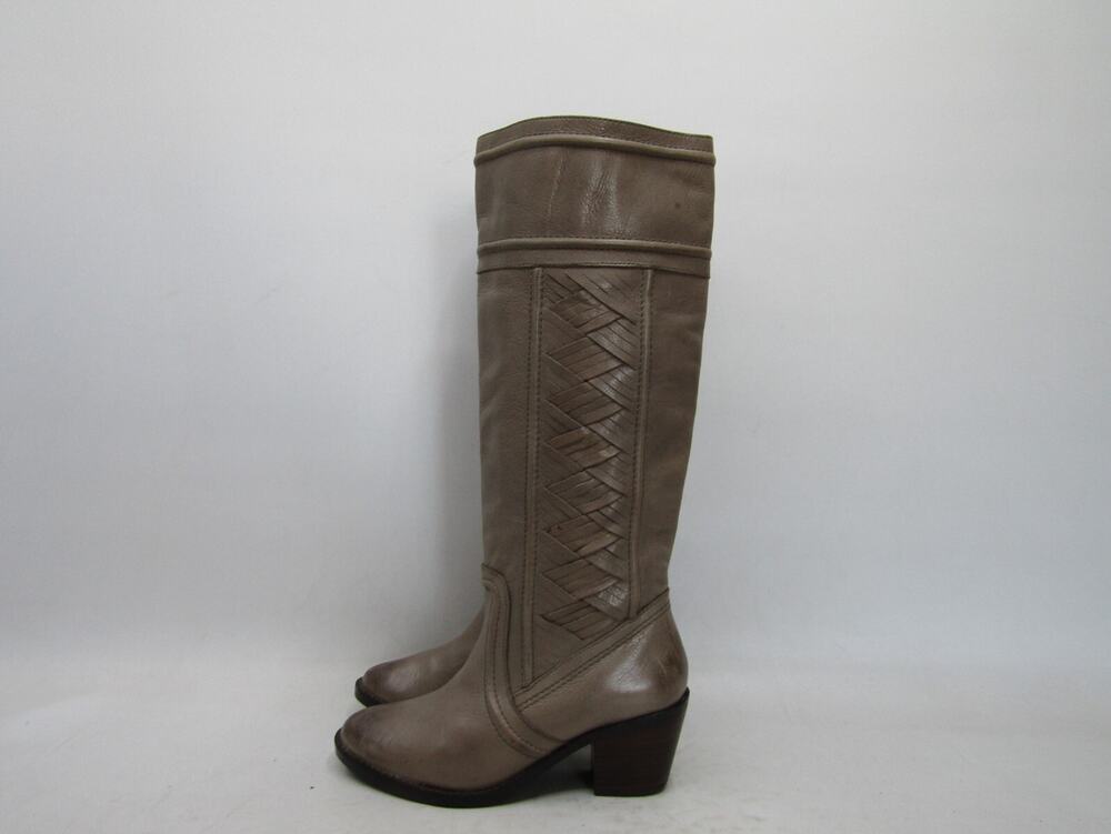 FOSSIL Womens Size 6 B Brown Leather Knee High Fashion Boots